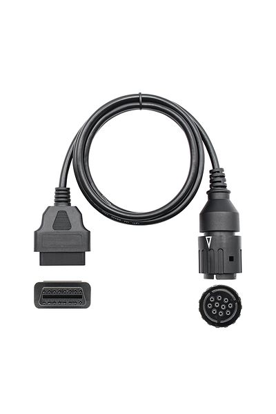 Choice For BMW Motorcycles 10 Pin Adapter ICOM-D Cable For BMW 10Pin To 16Pin OBD2 Diagnostic Connector ...