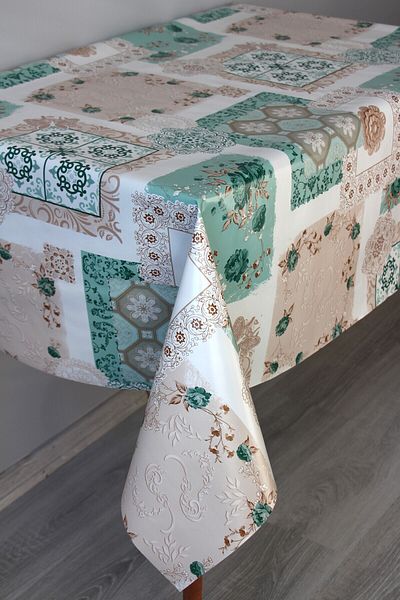 DDHOME Fiber Erasable Pvc Oilcloth Tablecloth 04-Açinikare