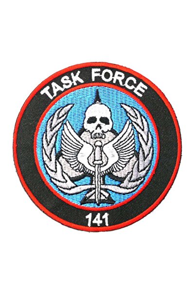 Choice 05 فرقة العمل 141، رقعة تطريز شعار العمليات السوداء بخطاف وحلقة، تكتيك...