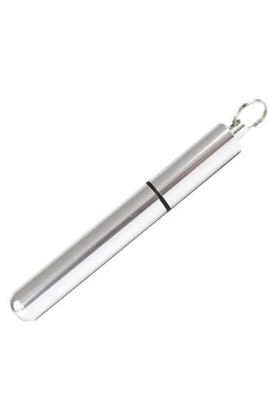Choice 86x11mm 1 Piece Aluminum Alloy Portable Rustproof Stand For Toothpick Outdoor Household Travel Seal