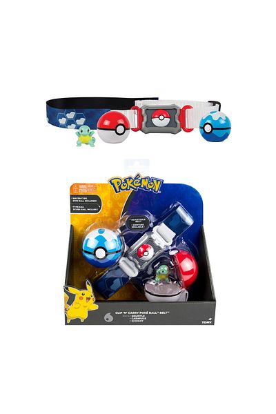Choice No Box Jie Ni Gui Pokémon Belt Set Toy Pokémon Ball Belt Battle Monster Doll Pokémon Pikachu Eevee C