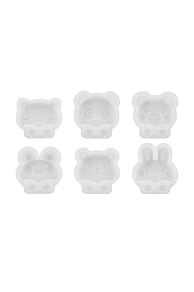 Choice A Flowing Sand Animal Love Cat Rabbit Little Bear Oil Shake Music Silicone Mold Diy Crystal Epoxy R.