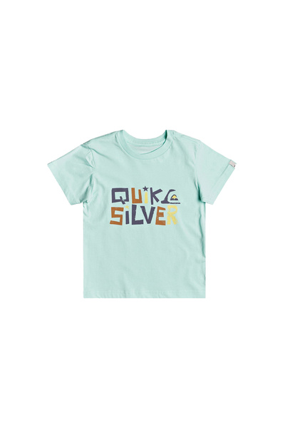 Quiksilver تي شيرت ملون للأولاد من Bigger Picture Boy تي شيرت للأولاد EQKZT03375