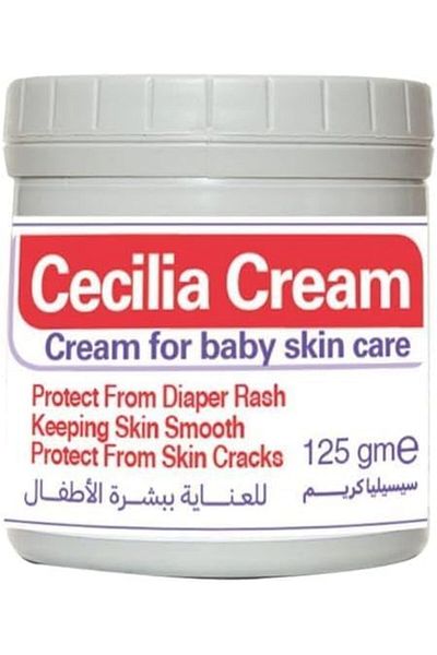 Generic سيسيليا كريم العناية بالبشرة للاطفال 125 غرام قطعتين