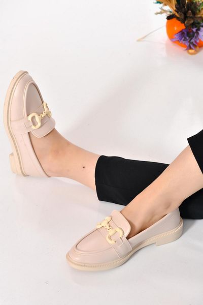 CAPRİ MODA Παπούτσια Oxford Laofer με αγκράφα Casual Orthopedic