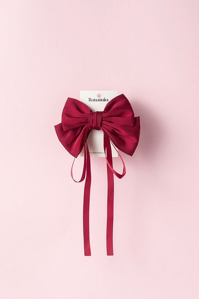 Banamio Ribbon Dangle Bow Buckle