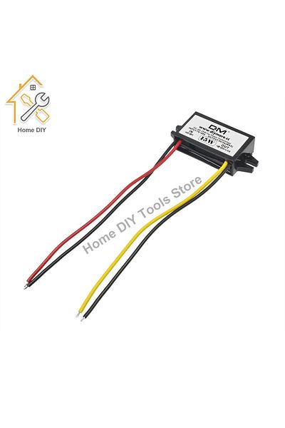 Aideepen DC-DC Converter Module 12V To 5V 3A 15W USB Step Down Power Output Adapter Car Potting Waterproof...