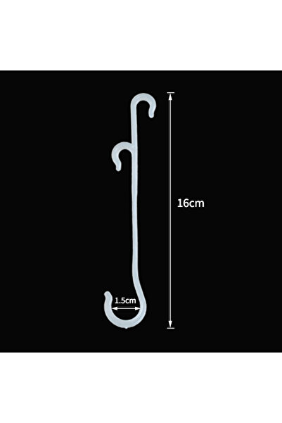 Choice 50 قطعة 16 سم 50 قطعة على شكل حرف J خطاف أذن فاكهة كرزية طماطم حديقة ن...