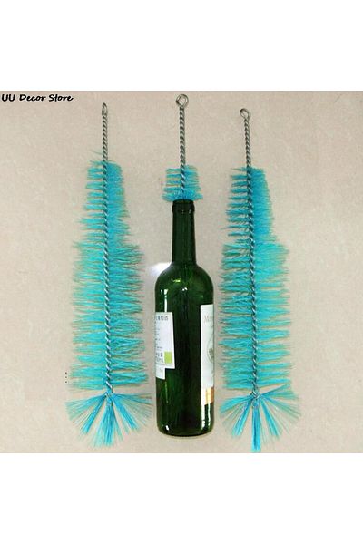 Choice 1PCS 44cm Nylon Bottle Cleaning Brush Wine Beer Home Brew Tube Spout Cleaner Kitchen Tools