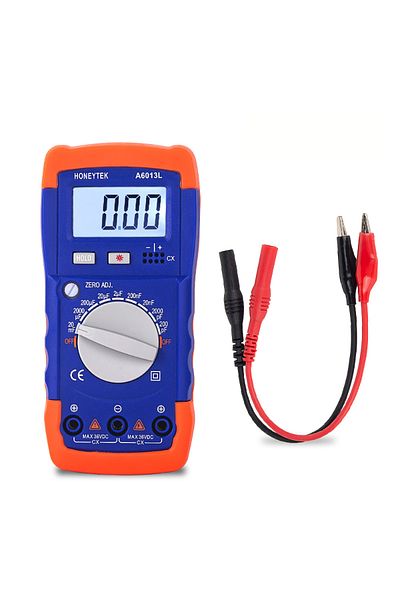 KUAIQU A6013l-set3 Capacitor Tester Digital Multimeter Tester Professional Capacitor Capacitance Meter Chec
