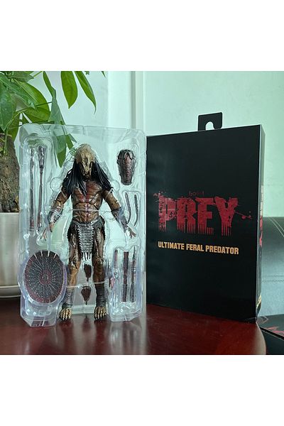 Choice With Box Neca Figure Prey Ultimate Feral Predator Action Figure Model Toys Joint Movable Doll Birthd