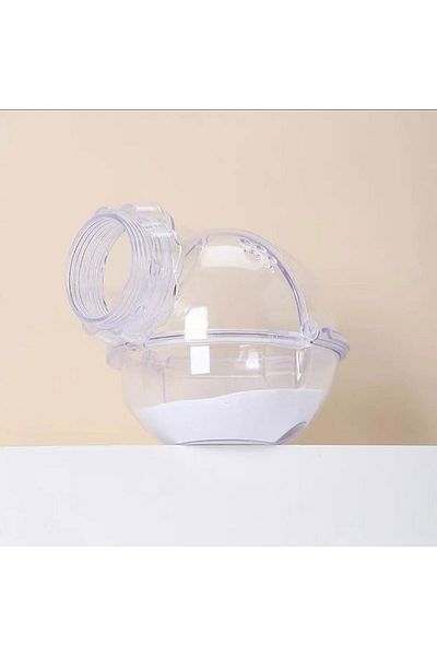 Choice Transprent Hamster Bathroom Hamster Toilet Mouse Gerbille Pet Cage Box Bath Sand Room Toy Acrylic Ho
