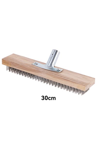 Choice 30cm Long Handle Floor Wire Brush Accessories Home Indoor Outdoor Simple Room Clean Scrubber Stain R