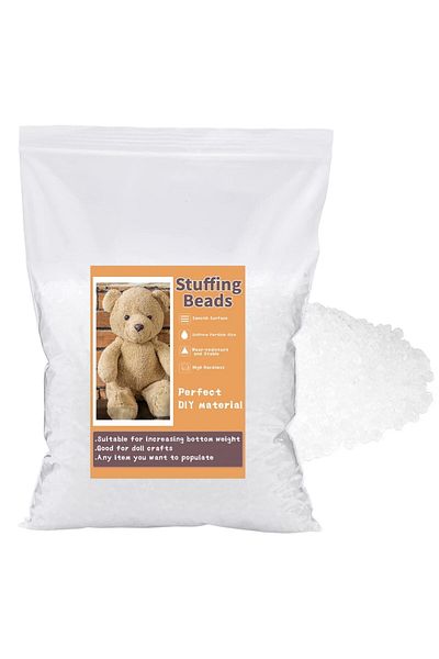 Choice 600g Fenrry 300/350/450/500/600g Plastic Pellets Filling Poly Toy Transparent Weight Filled Beads Fo