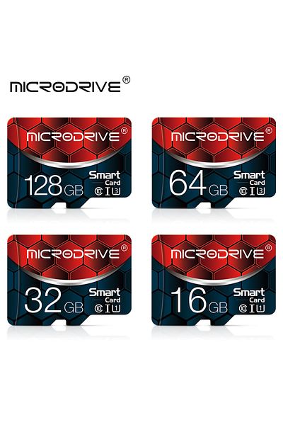 Choice بطاقة ذاكرة Micro TF SD عالية السرعة بسعة 16 جيجابايت و256 جيجابايت من الفئة 10 وبطاقة فلاش USB Micro TF بسعة 4 جيجابايت و8 جيجابايت و16 جيجابايت و32 جيجابايت