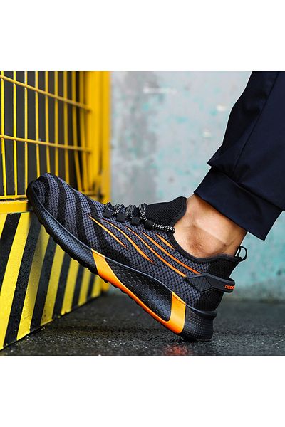 Choice 43 Men Work Safety Shoes Anti-puncture Working Sneakers Male Indestructible Work Shoes Men Boots Lig