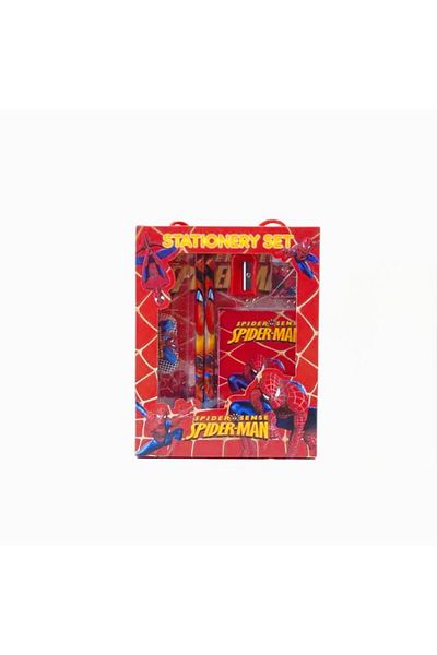 Choice B Spider-man Disney Stationery Set Cartoon Spider-man Pattern Stationery Children's Portable Statio.