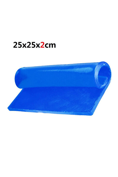Choice 25X25X2cm Blue New Motorcycle Seat Gel Pad Shock Absorption Mat Motorb...