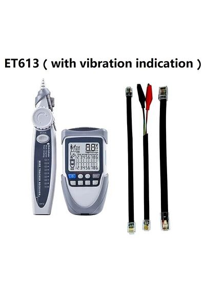 TOOLTOP Et613 Network Cable Tester Lan Line Finder Poe Test Digitalized Cable Tracing Breakpoint Eth