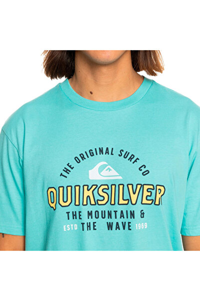 Quiksilver Floating Around Erkek Mavi Tişört ERKEK T-SHIRT EQYZT07675