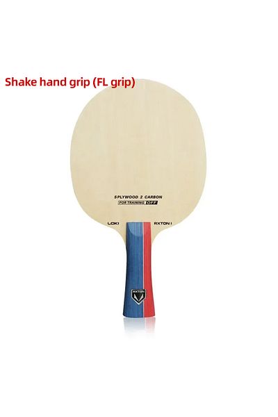 Choice شفرة تنس الطاولة Fl Grip Loki Rxton 1، 5 خشب، 2 كربون، شفرة تنس الطاولة الهجومية 7 طبقات للتدريب