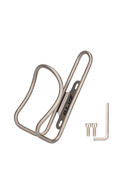 ZTTO حامل زجاجة مياه للدراجة من النوع L قفص من سبائك التيتانيوم رف غلاية الدر...