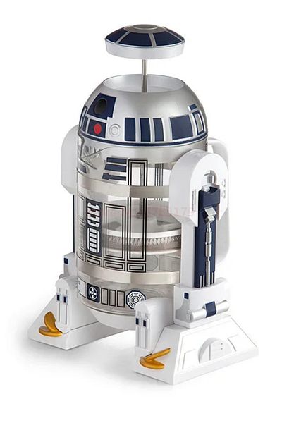 Choice With Box 960ml Moka Hand Coffee Maker R2-d2 Cartoon Star Wars Robot Office Home Manual Thermal Stain