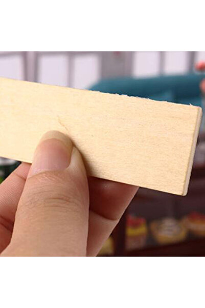 Choice رف حائط خشبي مصغر لمنزل الدمية مقاس 1:12، إكسسوارات أثاث نموذجية