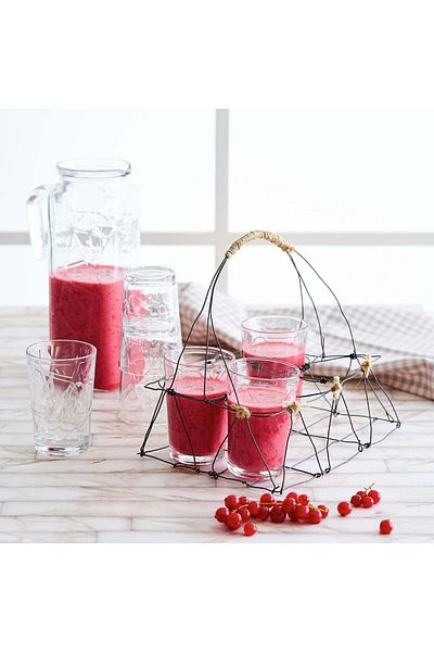 STOREMAX Ntwork Line 6-Piece Water Glass Art 1087243