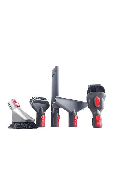 Choice 5 قطع لفرشاة استبدال فوهات المكنسة الكهربائية Dyson V7 V8 V10 V11 V12 مجموعة أدوات ملحقات المكنسة الكهربائية