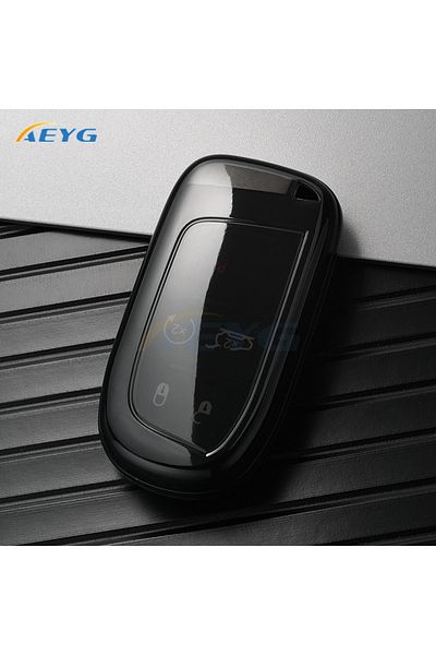 Choice Black New Tpu Car Key Case Cover Shell For Jeep Renegade Grand Cherokee Dodge Ram Charger 1500 Chall