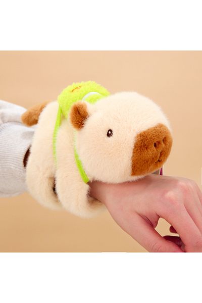 Choice Wagging Tail Cute Capybara Toy Plush Doll Capybara Plush Papa Circle Cartoon Animal Plushie Women...