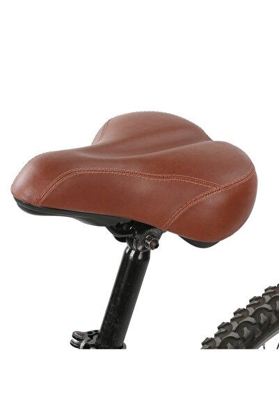 Choice Brown Comfort Bike Seat for Women or Men, Bicycle Saddle Replacement P...