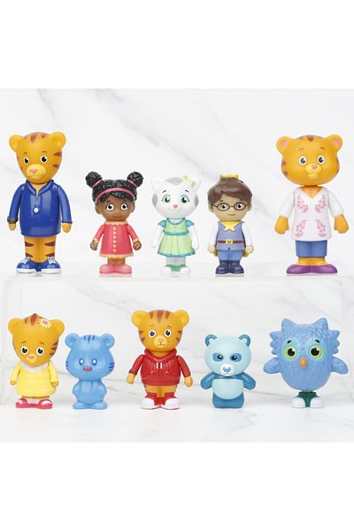 Choice White Daniel Tiger's Neighborhood Figure Toy Daniel Tiger Katerina Kittycat O The Owl Miss Elaina Pr