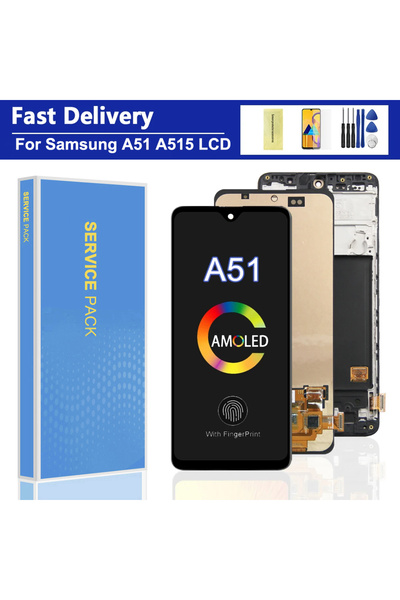 Choice1 TFT With Frame For AMOLED For A51 LCD Display Touch Screen, For A51 A...