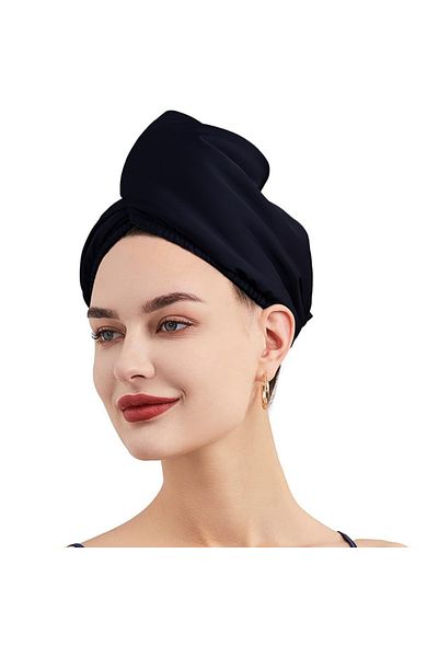 Choice Lady Silk Dry Hair Cap Satin Soft Microfiber Double Sided Usable Shower Hair Towel