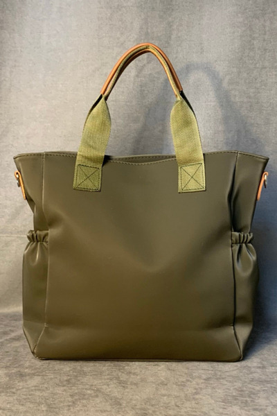 Uretti - Hüseyin 1361 Tote Bag Зелена сумка через плече - 28 x 37 см