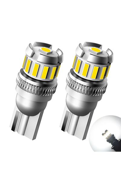Choice 6500k أبيض Auxito 2 قطعة Canbus T10 Led أبيض W5w لمبة LED بدون خطأ أضواء صندوق السيارة الداخلية الجانبية