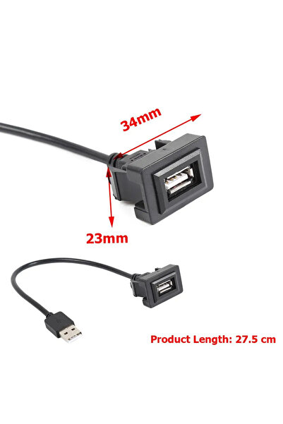 MOJOYCE حامل تثبيت على لوحة القيادة لسيارة تويوتا منفذ تيار USB مثبت على لوحة...