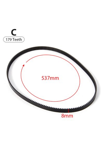 Choice C 173t Breadmaker Conveyor Belts Bread Machine Belts Bread Maker Parts 173teeth Perimeter 519mm Kit.