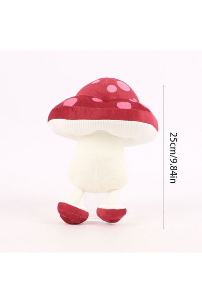 Choice 25cm Burgundy Walking Mushroom Delicious In Dungeon Dungeon Meshi anime Plush Funny Gifts Stuffed Cu