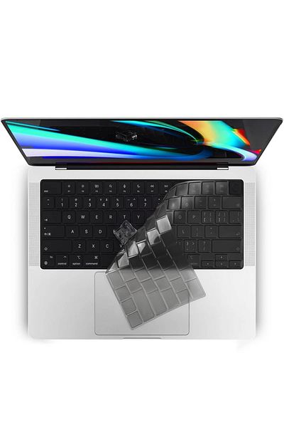 Choice Black Premium Keyboard Cover For Macbook Air 15 A2941 13.6 A2681 Pro 14 16 Inch A2442 A2779 A2918 A2