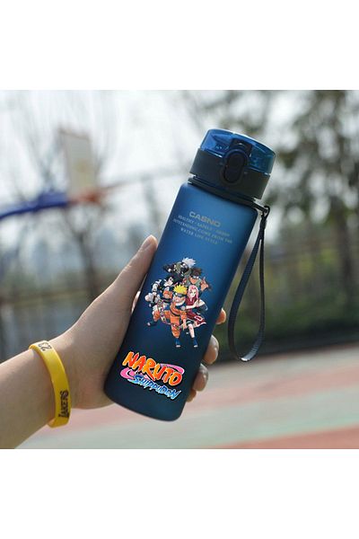 Choice Hy-al-1 Anime Naruto Flip-top Water Cup Outdoor Sport Summer Large-capacity Portable Drinking Bottle