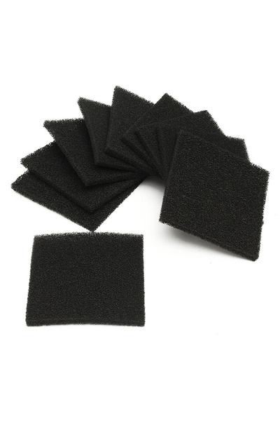 Choice طقم لحام مكون من 10 قطع من إسفنج فلتر الكربون النشط 493/FA-400 لعوادم ...