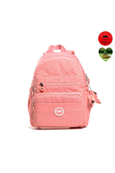 By Hakan حقيبة ظهر نسائية من My polo 8745 Clinker متوسطة الحجم ومقاومة للماء ...