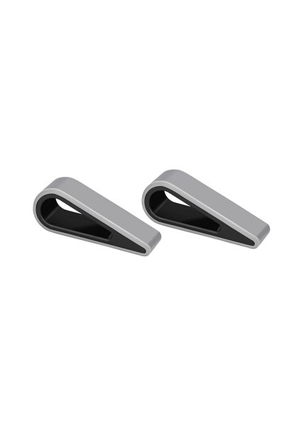 Choice 2 Pcs Universal Ultra Compact Portable Laptop Keyboard Stands Notebook Elevated Feet Rubber Tilting