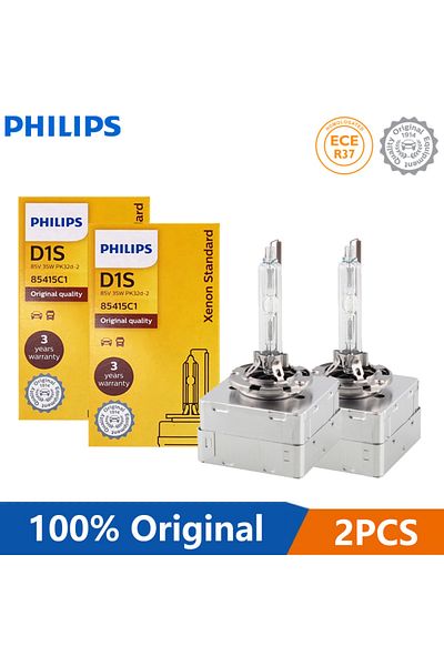 Philips 4200 K D1s 2 Pieces Xenon Original D1s D2s D2r D3s D4s Standard 35w 4200k White Car Hid Head