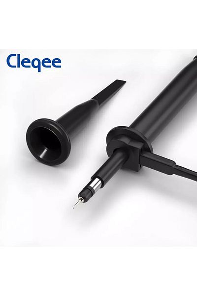 CLEQEE P4100 High Voltage Oscilloscope Probe 100:1 2kv 100mhz 100x Safety Bnc Connector For Oscil...