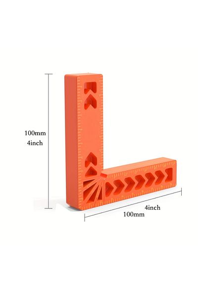 Choice 1pc 98.5mmx98.5mm 90 Degree Positioning Squares,carpentry Squares Woodworking Tool, L-type Right Ang
