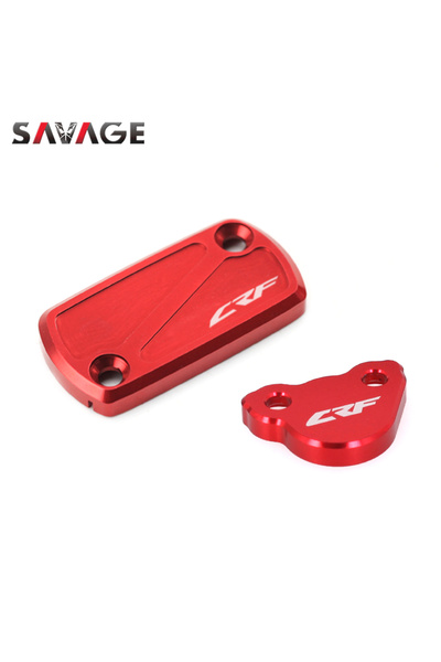 Choice Front and Rear Front Rear Brake Fluid Reservoir Cover For HONDA CRF450...